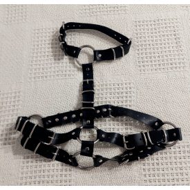 M-XL Heavy Rubber Mell-Harness (mellhám) 1,5mm!!!