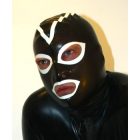 XXL Dom mask fehér díszítéssel