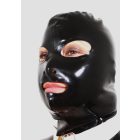 M Női Latex maszk nagy szemnyílással