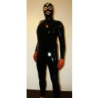 M Latex catsuit fekete színben hátsó cipzár. PRÉMIUM minőség!