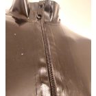 M Latex catsuit-Alapmodell. Fekete színben első cipzár.