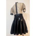 L Latex női szoknyás ruha