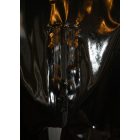 XXXL Férfi latex catsuit fekete színben, első cipzárral. (Kiemelkedő minőség!)