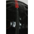 XXL Férfi Surf Catsuit fekete-piros színben, maszkkal. Csak száj és orrnyílás!