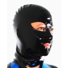 M Latex maszk fekete színben 