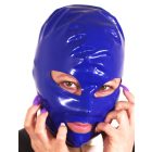 L Latex maszk fekete színben 