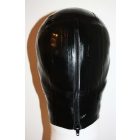 S Latex maszk fekete színben 