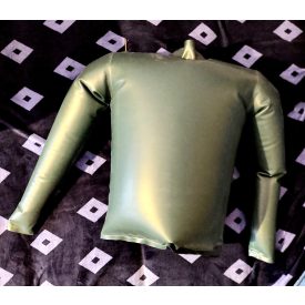 XL Felső felfújható metálzöld (Prémium)